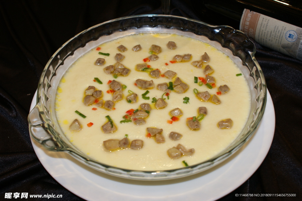 牛奶鹅肝蒸滑蛋