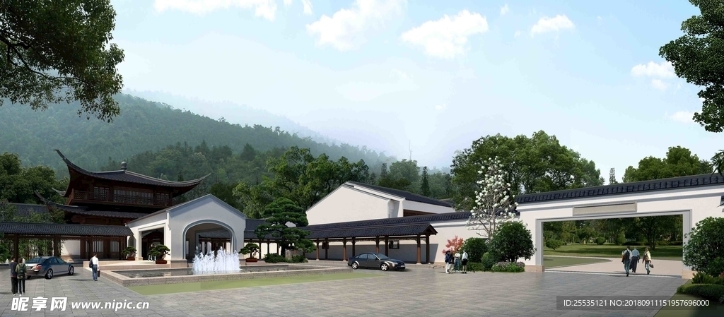 建筑景观效果图