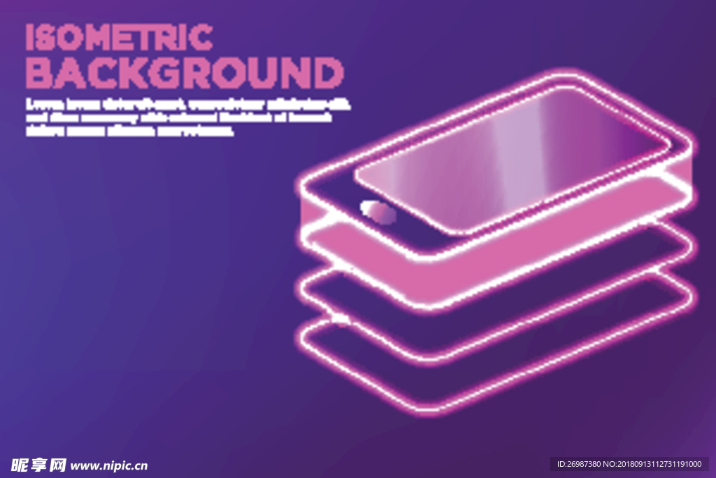 智能手机科技背景