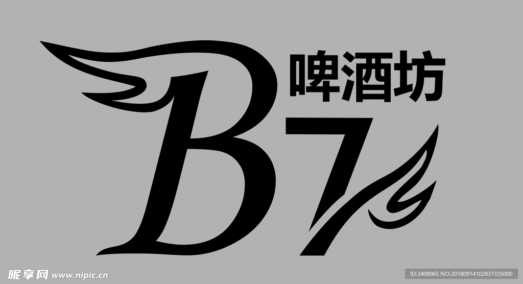 啤酒坊logo