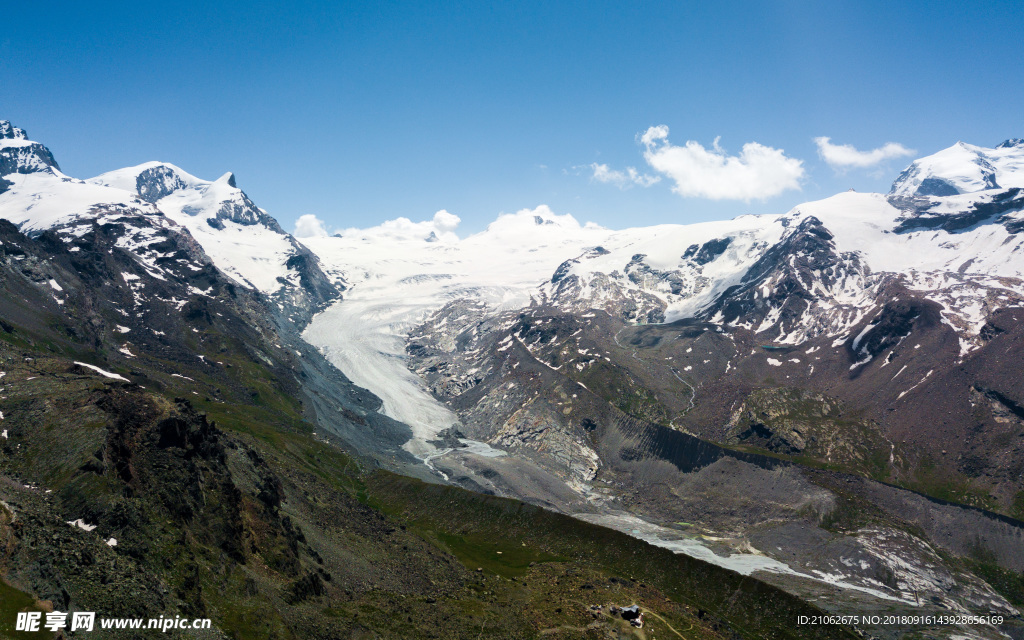 瑞士雪山