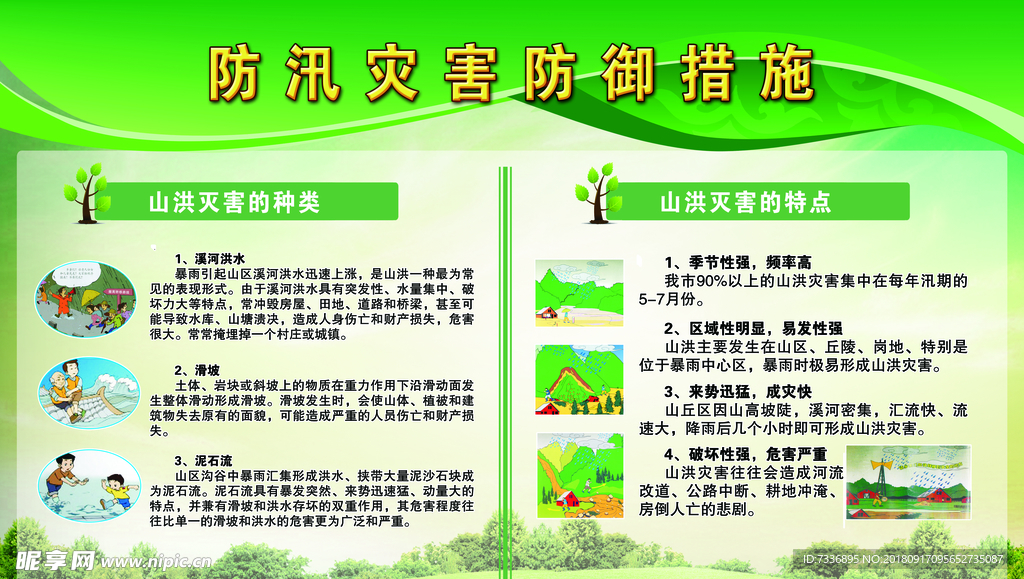 防汛灭害 防御措施