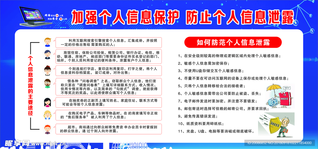 加强个人信息保护 防止个人信息
