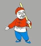 次坞打面卡通人物