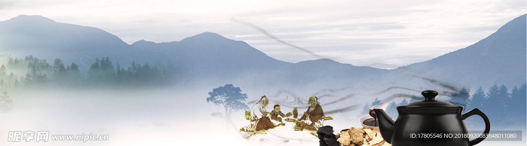 中式海报背景 中国风海报  中