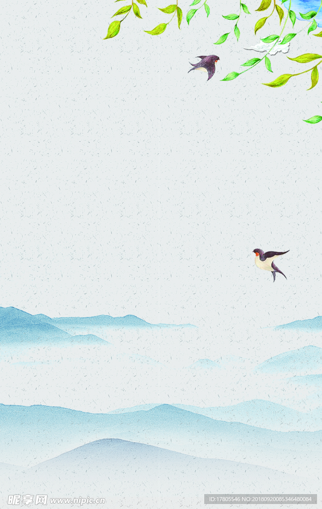 中式海报背景 中国风海报  中