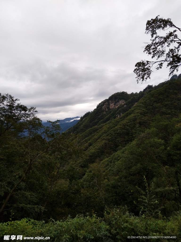 壮丽的大山风光