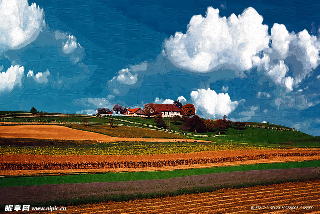 油画农场
