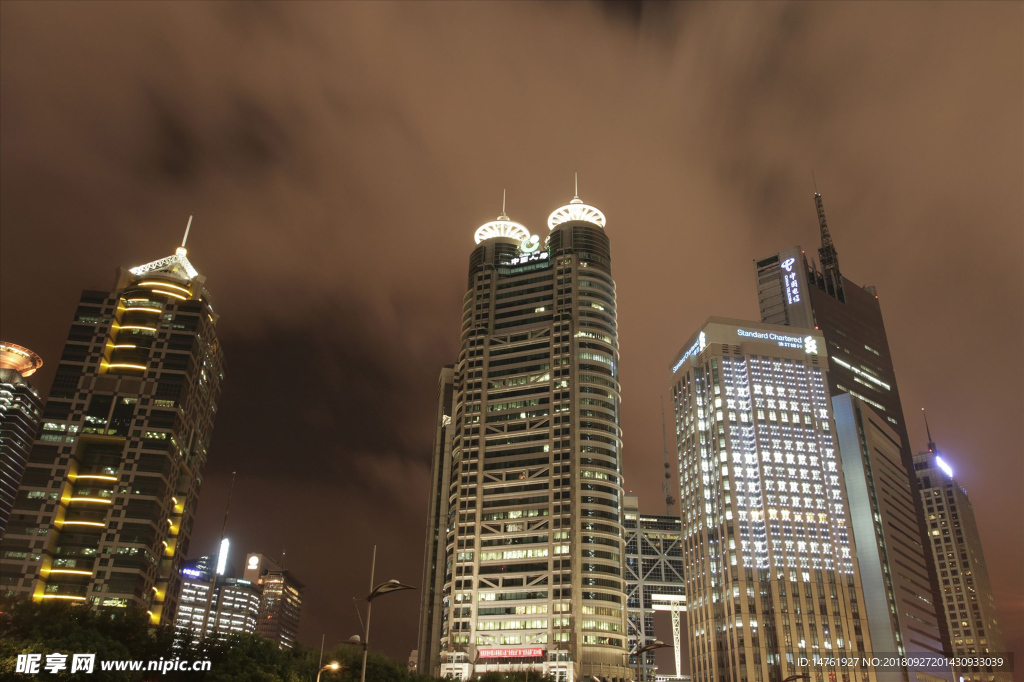 城市 城市夜景 建筑 繁华 中