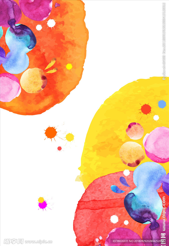 水彩背景