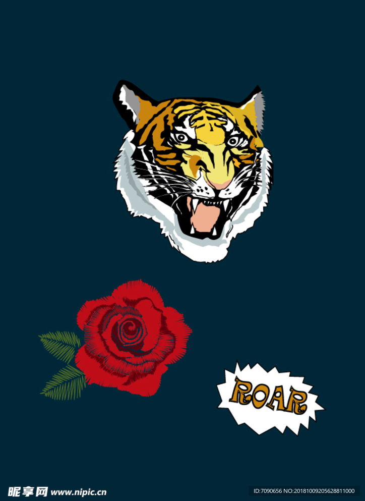 服装设计LOGO图案53