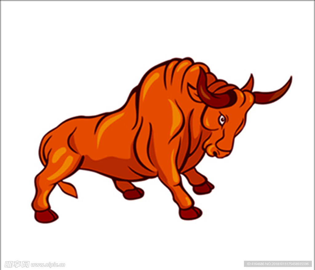 卡通牛  卡通黄牛  卡通牦牛