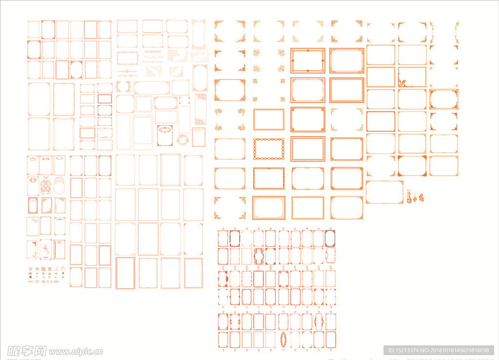 中式边框    边框