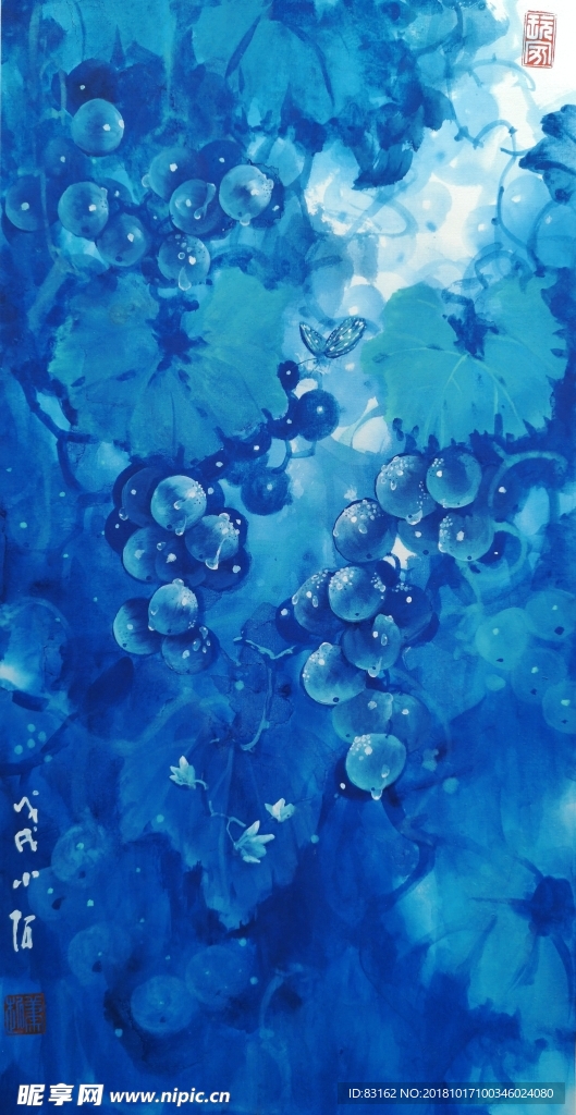 肖超青花瓷系列