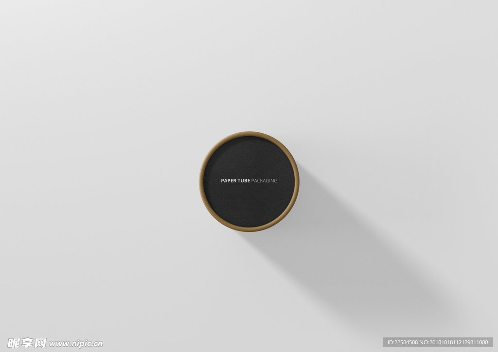 圆柱形纸质包装盒子