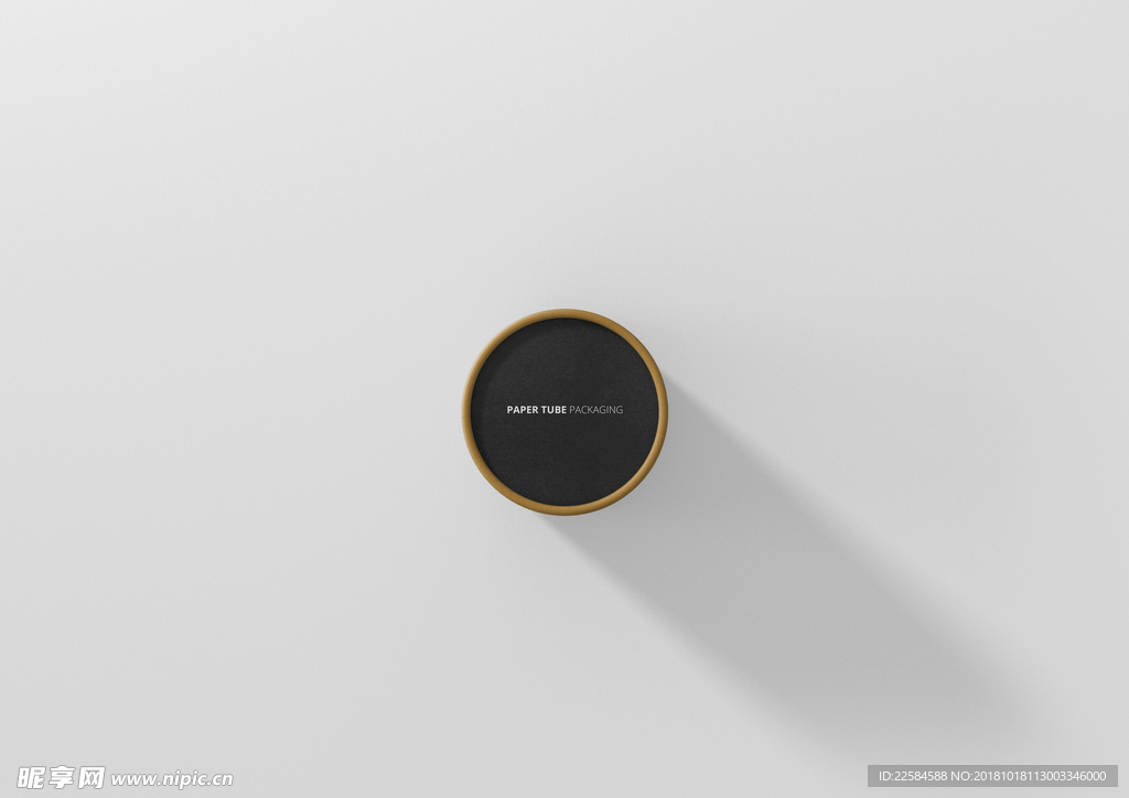 圆柱形纸质包装盒子