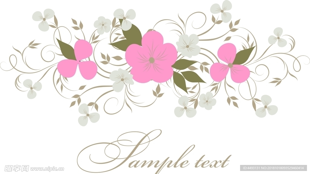 硅藻泥花纹 花朵