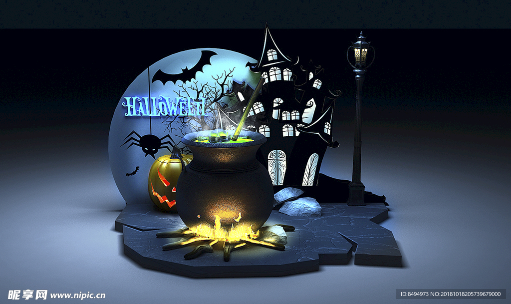 夜店酒吧国外万圣节