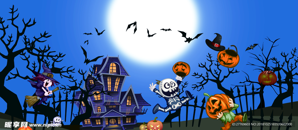 万圣节背景