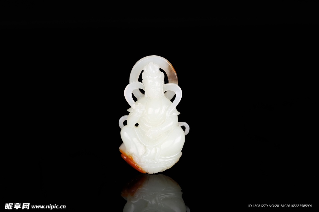 玉观音摄影图片