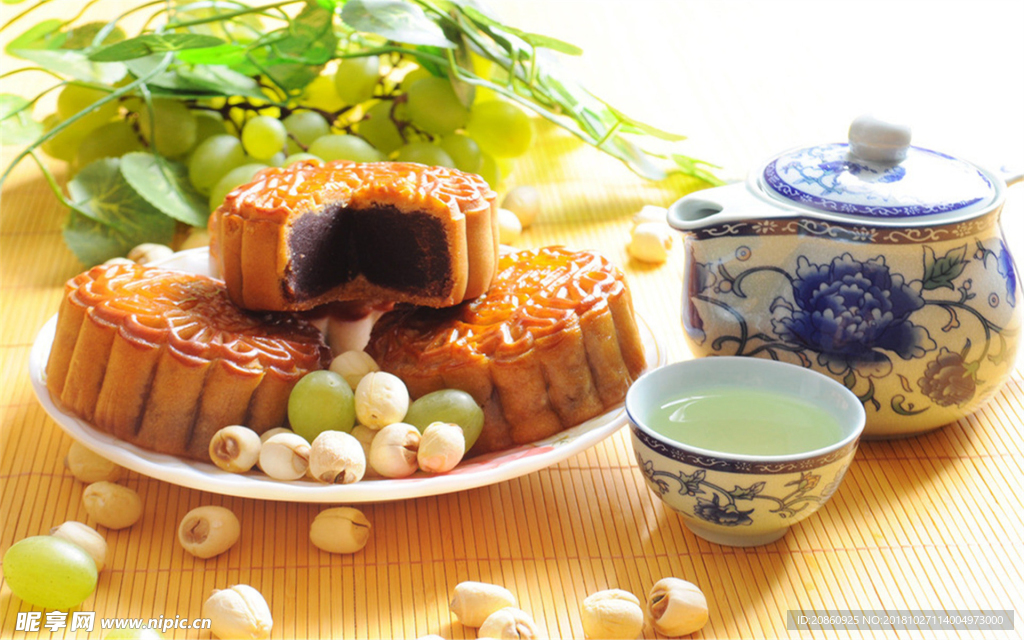 美味的月饼图片