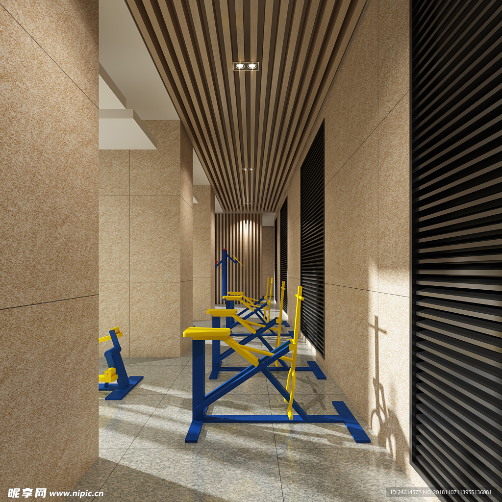 房地产休息区效果图