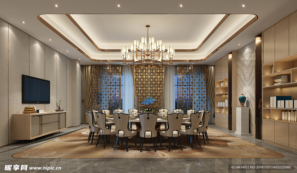 房地产包厢效果图