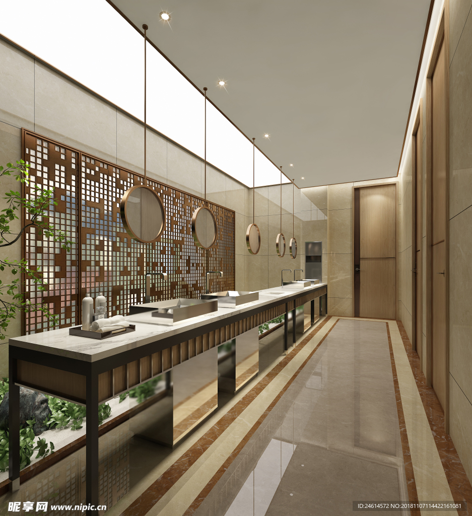 房地产卫生间效果图