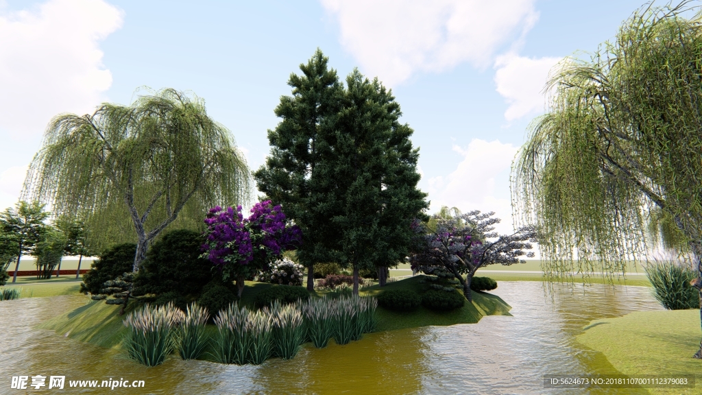 湖心岛效果图jpg