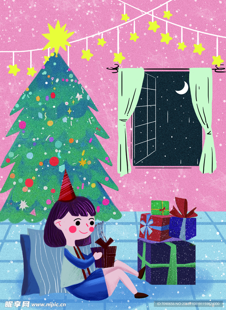 圣诞节插画