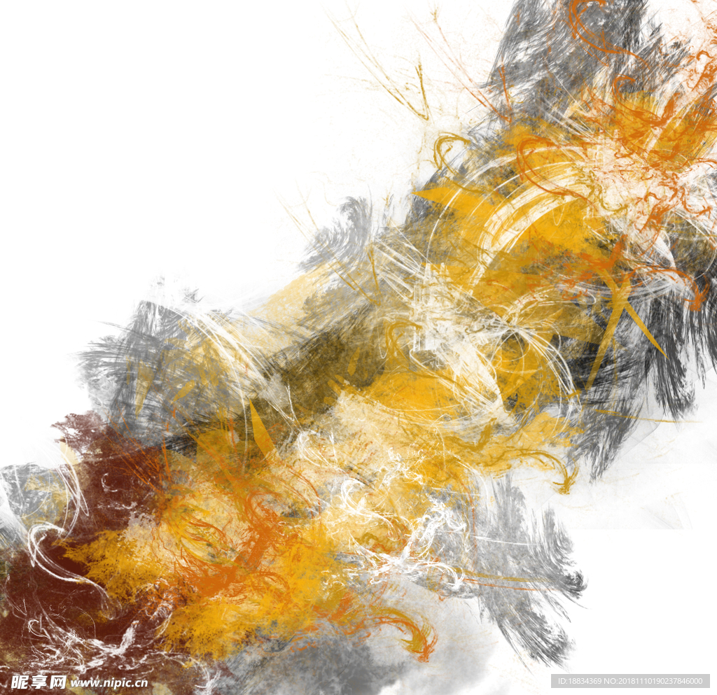 抽象装饰画油画无框画床头画