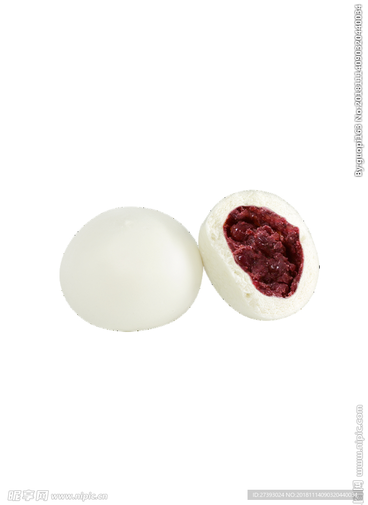 豆包 豆沙包 食品 包子 红豆