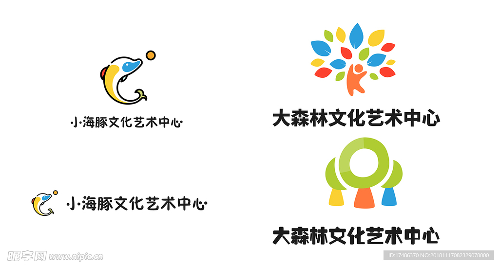 大森林   小海豚标志