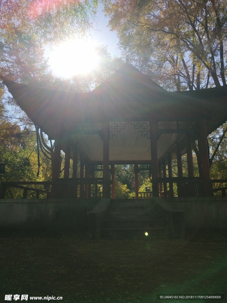 公园凉亭