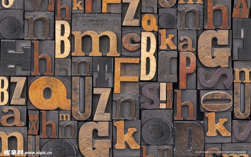 复古怀旧木纹字母酒吧咖啡厅背景