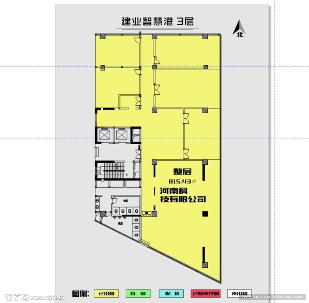 建业智慧港平面图