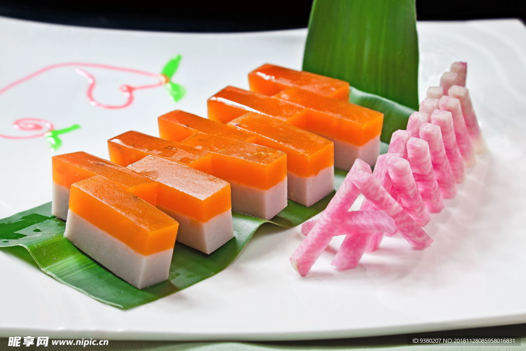 桂花南瓜配香芋