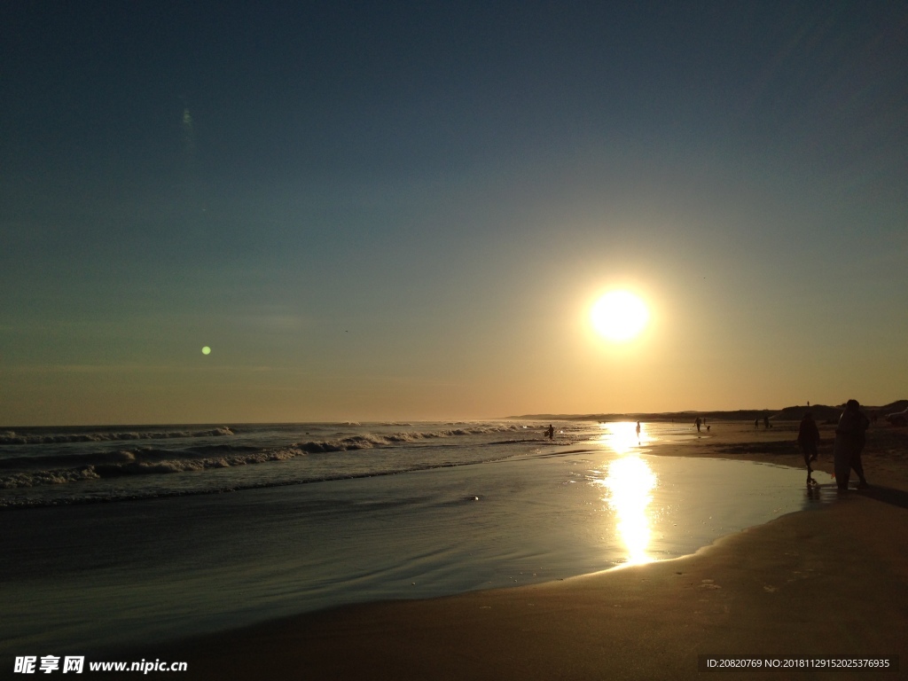 澳大利亚日落美景