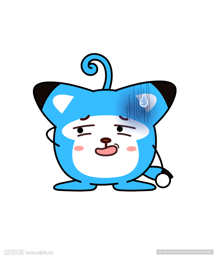 呆狸卡通儿童搞笑表情幼儿园