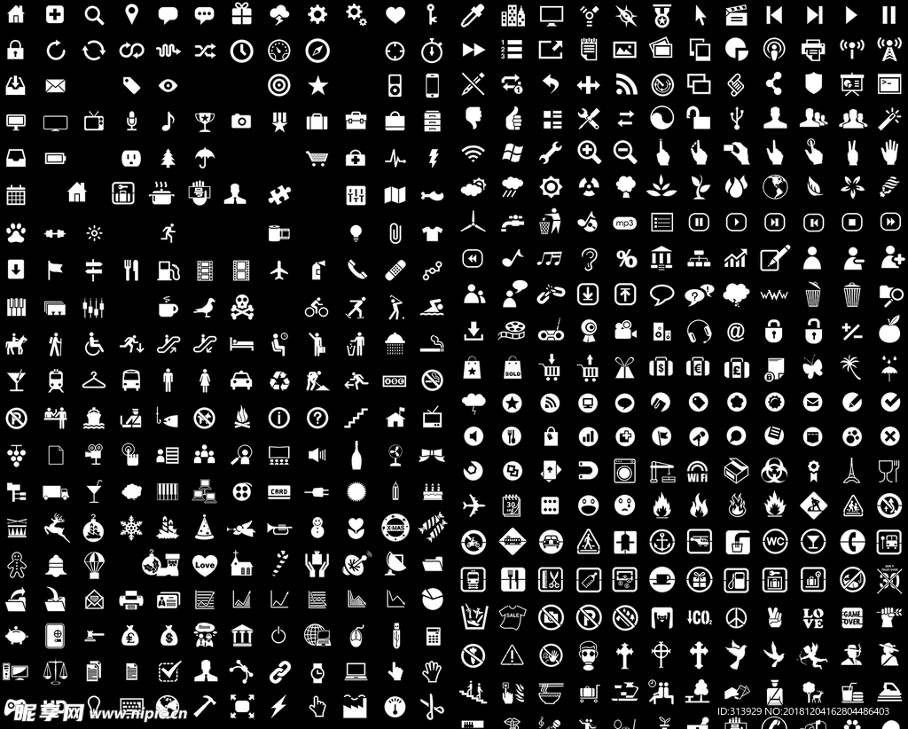 600个CDR矢量ICON图标