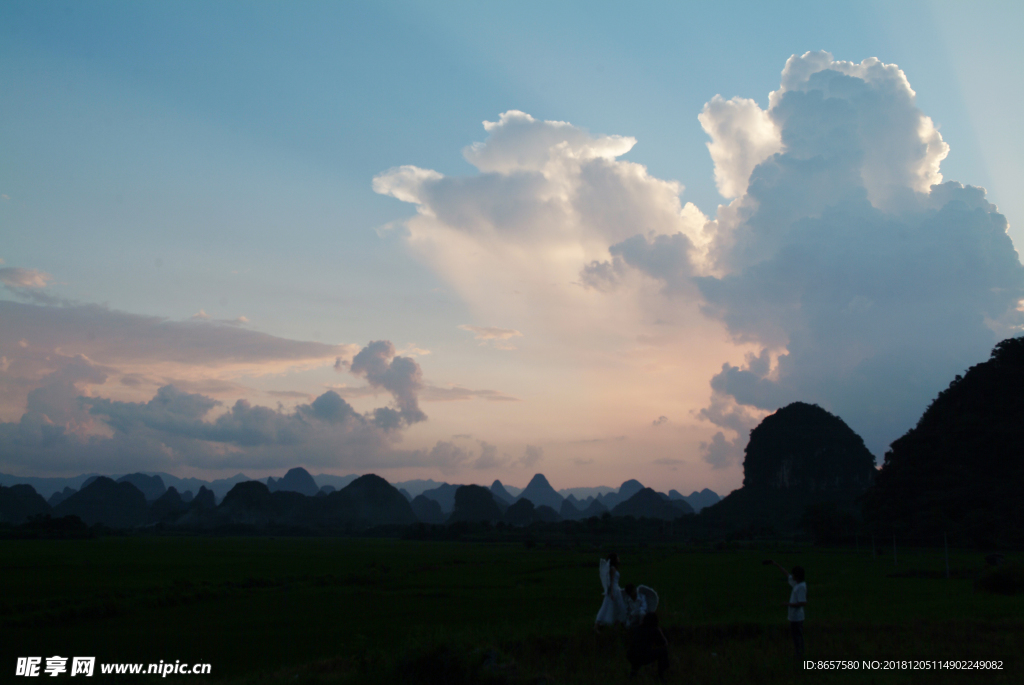 光 云 天空 朝霞 晚霞 背景
