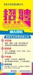 企业招聘海报展架