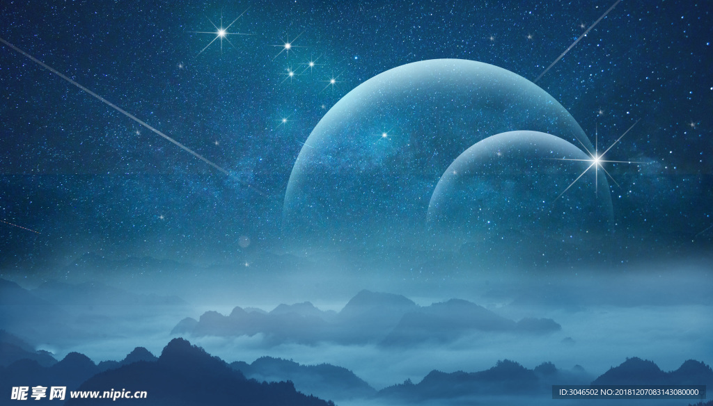 科幻星空背景