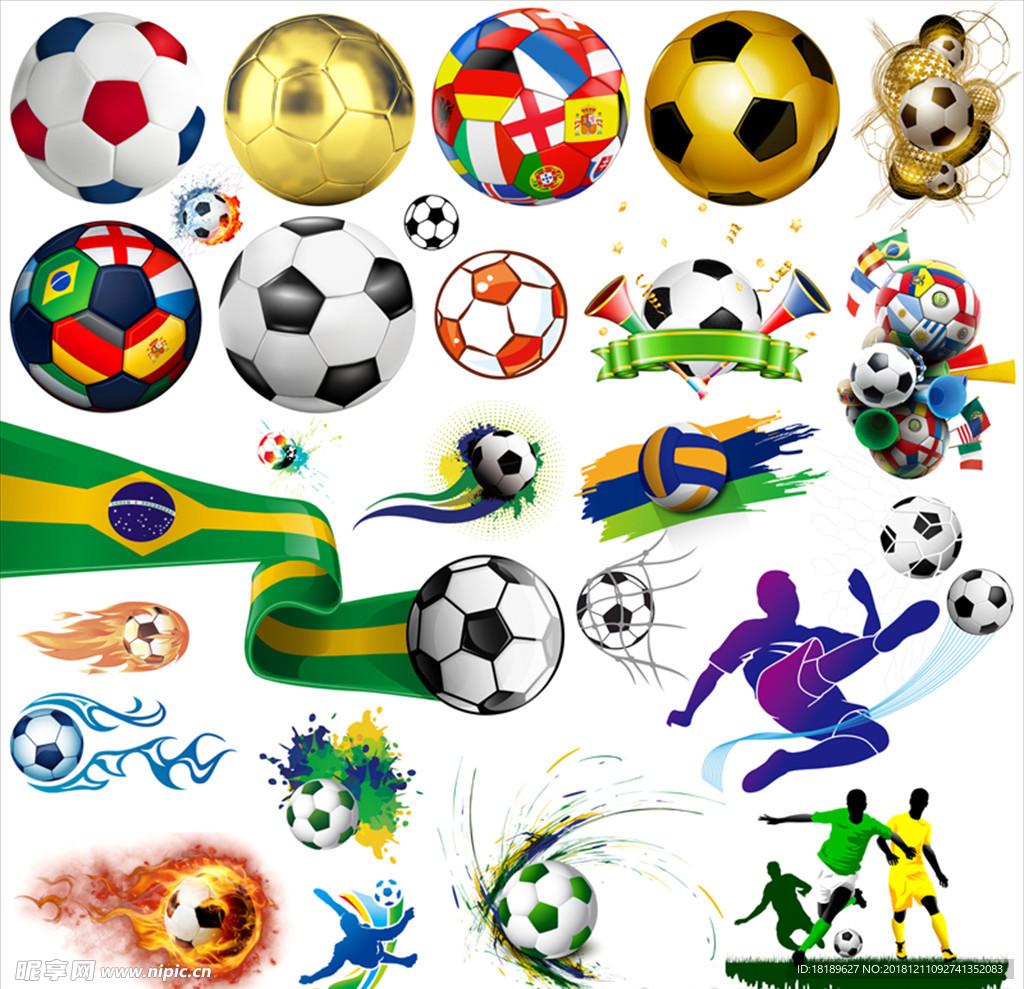 足球素材