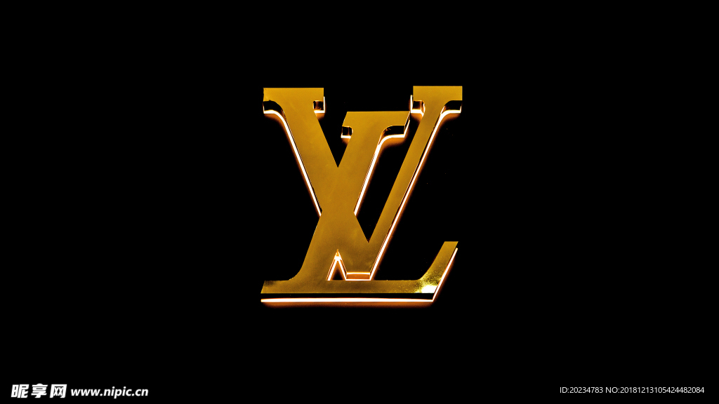 金属水晶背光发光字