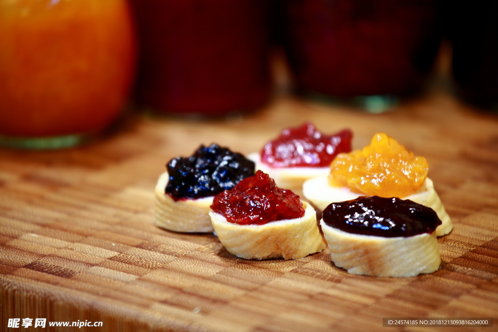 酱-覆盆子，蓝莓，黑加仑，ap