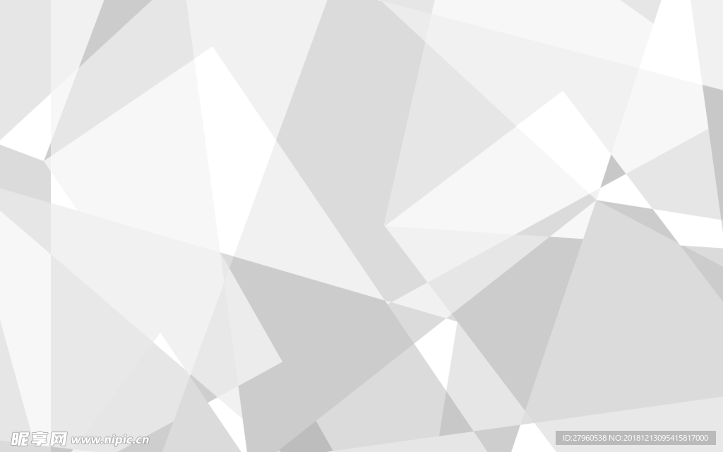 灰白几何背景