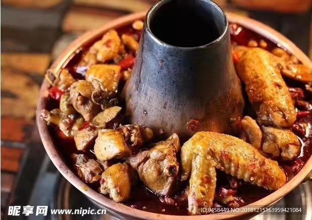 火锅鸡肉