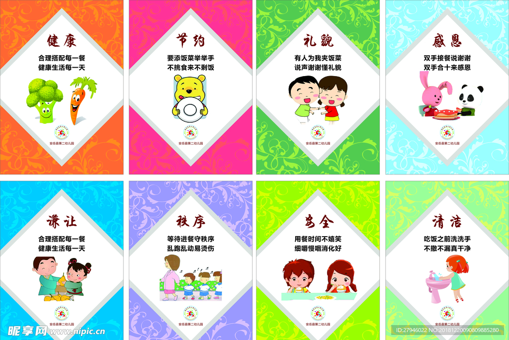 幼儿园餐厅文化