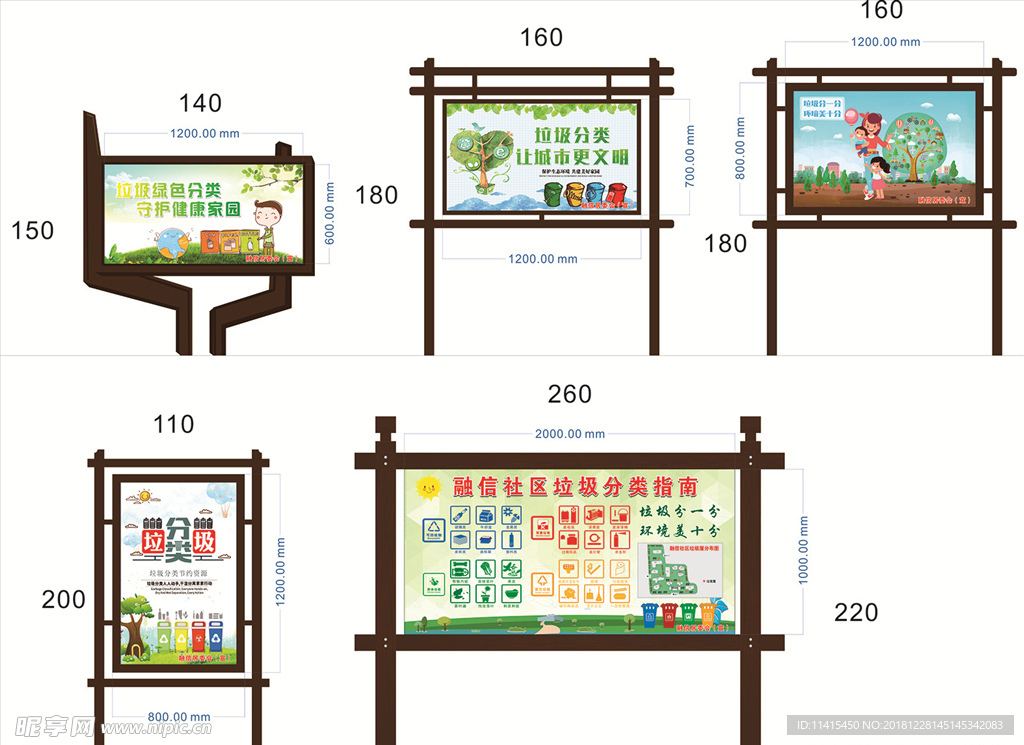 垃圾分类宣传栏